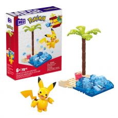 Pokémon Mega Construx Construction Set Pikachu's Beach Splash Mattel