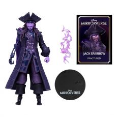 Disney Mirrorverse Action Figure Jack Sparrow Fractured Gold Label Series 18 cm McFarlane Toys