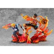One Piece Excellent Model P.O.P. PVC Statue Sabo Fire Fist Inheritance Limited Edition 15 cm Megahouse