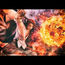 One Piece P.O.P PVC Statue Playback Memories Red-haired Shanks 21 cm Megahouse