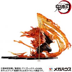 Demon slayer: Kimetsu no Yaiba Kyojuro Precious G.E.M. Series 1/8 PVC Statue Rengoku Flame Breathing Fifth Form:Flame Tiger 24 cm Megahouse