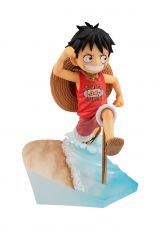 One Piece G.E.M. Series PVC Statue Monkey D. Luffy Run! Run! Run! 12 cm Megahouse