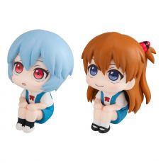 Evangelion: 3.0+1.0 Thrice Upon a Time Look Up PVC Statue Rei Ayanami & Shikinami Asuka Langley 11 cm (with gift) Megahouse