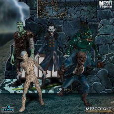 Mezco's Monsters 5 Points Action Figures Tower of Fear Deluxe Set 9 cm Mezco Toys