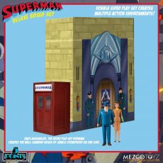 Superman The Mechanical Monsters (1941) 5 Points Action Figures Deluxe Box Set 10 cm Mezco Toys