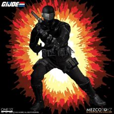 G.I. Joe Light-Up Action Figure 1/12 Snake Eyes Deluxe Edition 17 cm Mezco Toys