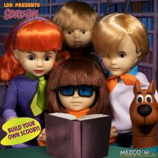 Scooby-Doo & Mystery Inc Build A Figure Living Dead Dolls 25 cm Velma & Fred Assortment (6) Mezco Toys