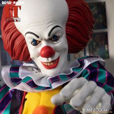 Stephen Kings It 1990 MDS Roto Plush Doll Pennywise 46 cm Mezco Toys