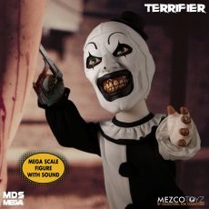 Terrifier MDS Mega Scale Plush Doll Art the Clown with Sound 38 cm Mezco Toys