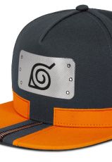 Naruto Shippuden Snapback Cap Logo Blue Difuzed