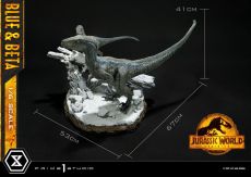 Jurassic World: Dominion Legacy Museum Collection Statue 1/6 Blue & Beta Bonus Version 41 cm Prime 1 Studio