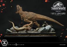 Jurassic World: Fallen Kingdom Statue 1/15 T-Rex & Carnotaurus 90 cm Prime 1 Studio