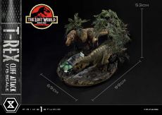 Jurassic World: The Lost World Statue 1/15 T-Rex Cliff Attack Bonus Version 53 cm Prime 1 Studio