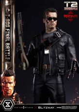 Terminator 2 Museum Masterline Series Statue 1/3 T-800 Final Battle Deluxe Bonus Version 75 cm Prime 1 Studio