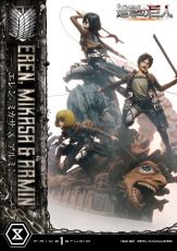 Attack on Titan Ultimate Premium Masterline Statue Eren, Mikasa, & Armin 72 cm Prime 1 Studio