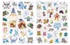 Pokémon Book Das große Stickerbuch mit allen Regionen von Kanto bis Galar *German Version* Panini
