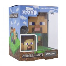 Minecraft 3D Icon Light Steve Paladone Products