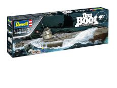 Das Boot Model Kit Gift Set 1/144 U-Boot U96 Typ VII C 40th Anniversary 46 cm Revell