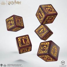 Harry Potter Dice Set Gryffindor Dice & Pouch Set (5) Q Workshop