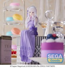 Re:Zero - Starting Life in Another World: Lost in Memories PM Perching PVC Statue Emilia (Dressed-Up Party) 14 cm Sega