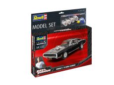 The Fast & Furious Model Kit with basic accessories Dominic's 1970 Dodge Charger Revell