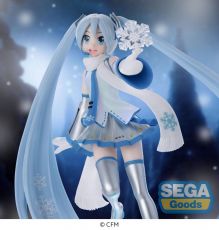 Hatsune Miku Luminasta PVC Statue Snow Miku Sky Town Ver. 22 cm Sega