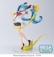 Hatsune Miku: Project DIVA MEGA 39's Figurizm Luminasta PVC Statue Hatsune Miku Shiny T.R. 22 cm Sega