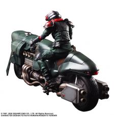 Final Fantasy VII Remake Play Arts Kai Action Figure & Vehicle Shinra Elite Security Officer & Bike Square-Enix