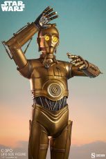Star Wars Life-Size Statue C-3PO 188 cm Sideshow Collectibles