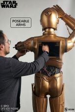 Star Wars Life-Size Statue C-3PO 188 cm Sideshow Collectibles