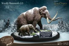 Historic Creatures The Wonder Wild Series Statue The Woolly Mammoth 2.0 22 cm X-Plus