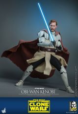 Star Wars The Clone Wars Action Figure 1/6 Obi-Wan Kenobi 30 cm Hot Toys