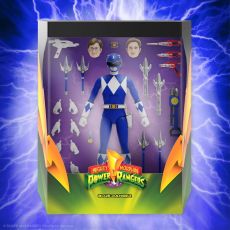 Mighty Morphin Power Rangers Ultimates Action Figure Blue Ranger 18 cm Super7