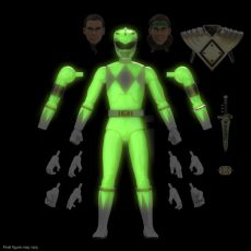 Power Rangers Ultimates Action Figure Green Ranger (Glow) 18 cm Super7
