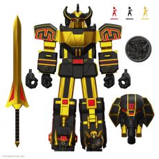 Power Rangers Ultimates Action Figure Megazord (Black/Gold) 18 cm Super7