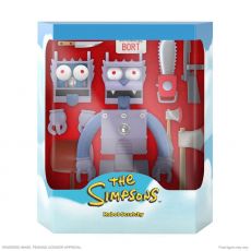 The Simpsons Ultimates Action Figure Robot Scratchy 18 cm Super7
