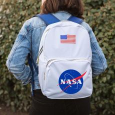 NASA Backpack Logo Thumbs Up