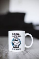 Original Stormtrooper Mug Enlist Today White Thumbs Up