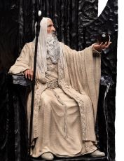 The Lord of the Rings Statue 1/6 Saruman the White on Throne 110 cm Weta Workshop