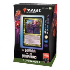 Magic the Gathering La Guerra de los Hermanos Commander Decks Display (4) spanish Wizards of the Coast