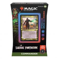 Magic the Gathering La Guerre Fratricide Commander Decks Display (4) french Wizards of the Coast