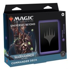 Magic the Gathering Universes Beyond: Warhammer 40,000 Commander Decks Display (4) english Wizards of the Coast