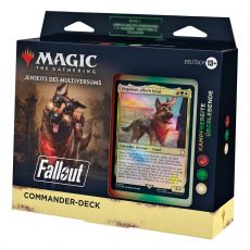 Magic the Gathering Jenseits des Multiversums: Fallout Commander Decks Display (4) german Wizards of the Coast