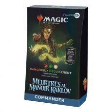 Magic the Gathering Meurtres au manoir Karlov Commander Decks Display (4) french Wizards of the Coast