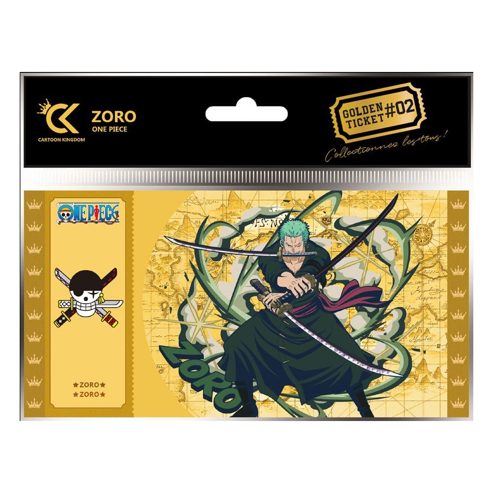 One Piece Golden Ticket #02 Zoro Case (10) Cartoon Kingdom
