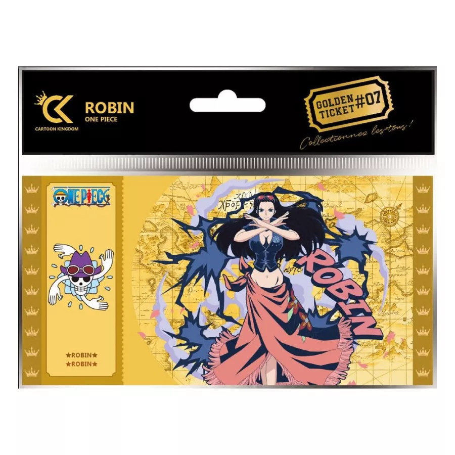 One Piece Golden Ticket #07 Robin Case (10) Cartoon Kingdom
