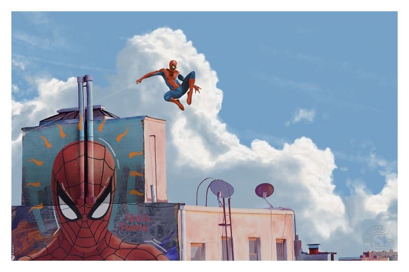 Spider-Man Art Print Peter Parker 30 x 46 cm - unframed Sideshow Collectibles