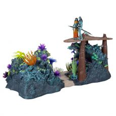 Avatar: The Way of Water Action Figures Metkayina Reef with Tonowari and Ronal McFarlane Toys