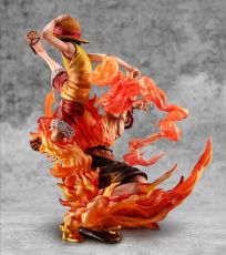 One Piece P.O.P NEO-Maximum PVC Statue Luffy & Ace Bond between brothers 20th Limited Ver. 25 cm Megahouse