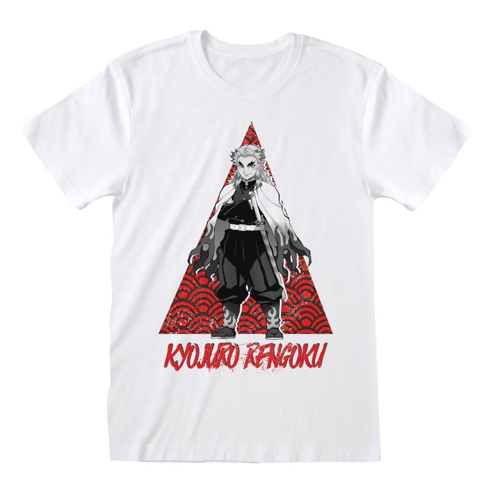 Demon Slayer T-Shirt Rengoku Tri Size L Heroes Inc